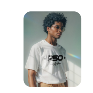 White Tee with R50 Graphic